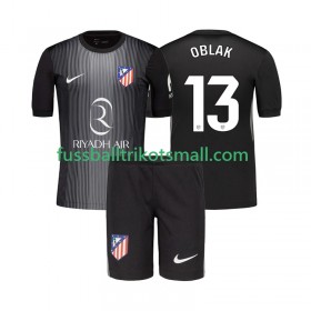 Fußballtrikots Atlético Madrid Jan Oblak 13 Torwart Kinder 2025-2026 Kurzarm Auswärts-trikot kaufen
